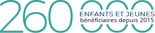 bénéficiaires depuis 2015,enfants et jeune